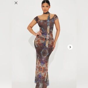 Elegant Multicolor Dress